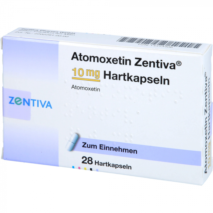 Atomoxetin Zentiva 10mg 28 caps